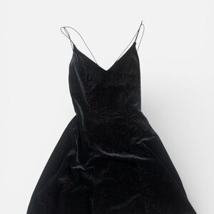H&M Black Strapless Dress